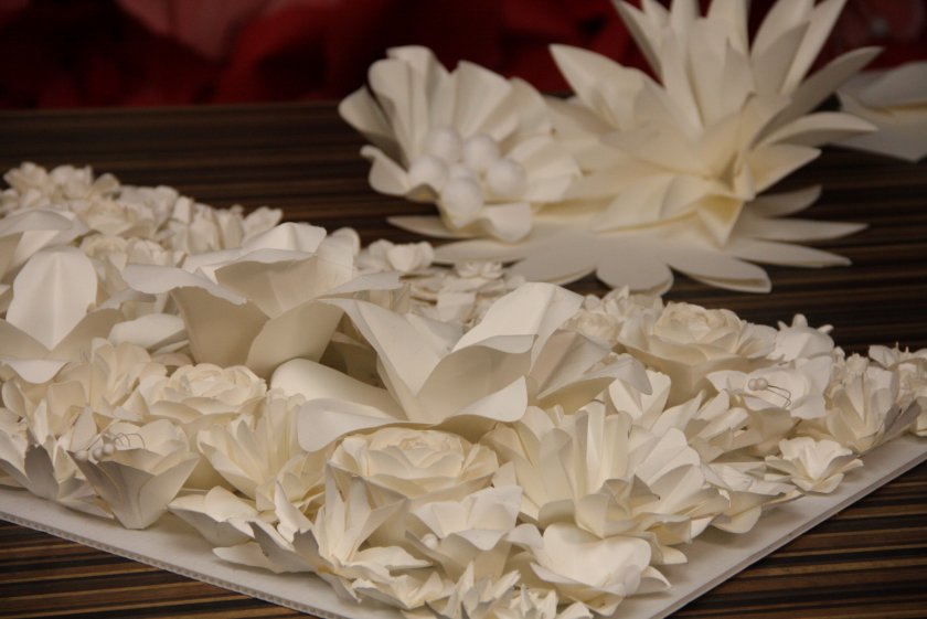 01 การทำดอกไม้กระดาษ Thai paper Art