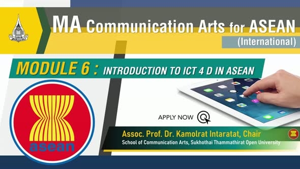 17701 Module 6: Introduction to ICT4D & in ASEAN