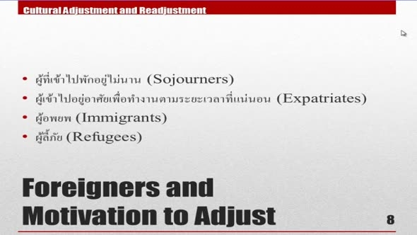 14126 Module 13 Foreigners and Motivation to Adjust 2