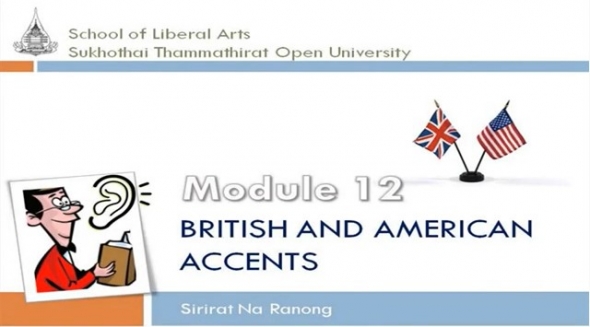 14320 Module 12 British and American Accents