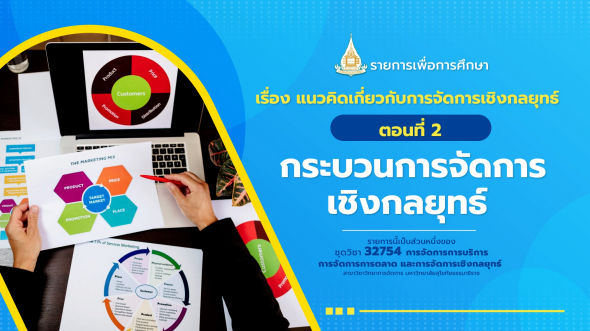 32754 รายการที่  7 ตอนที่ 2 กระบวนการจัดการเชิงกลยุทธ์