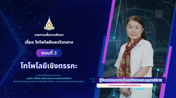 99412  รายการที่ 4 ตอนที่ 3 โทโพโลยีเชิงตรรกะ